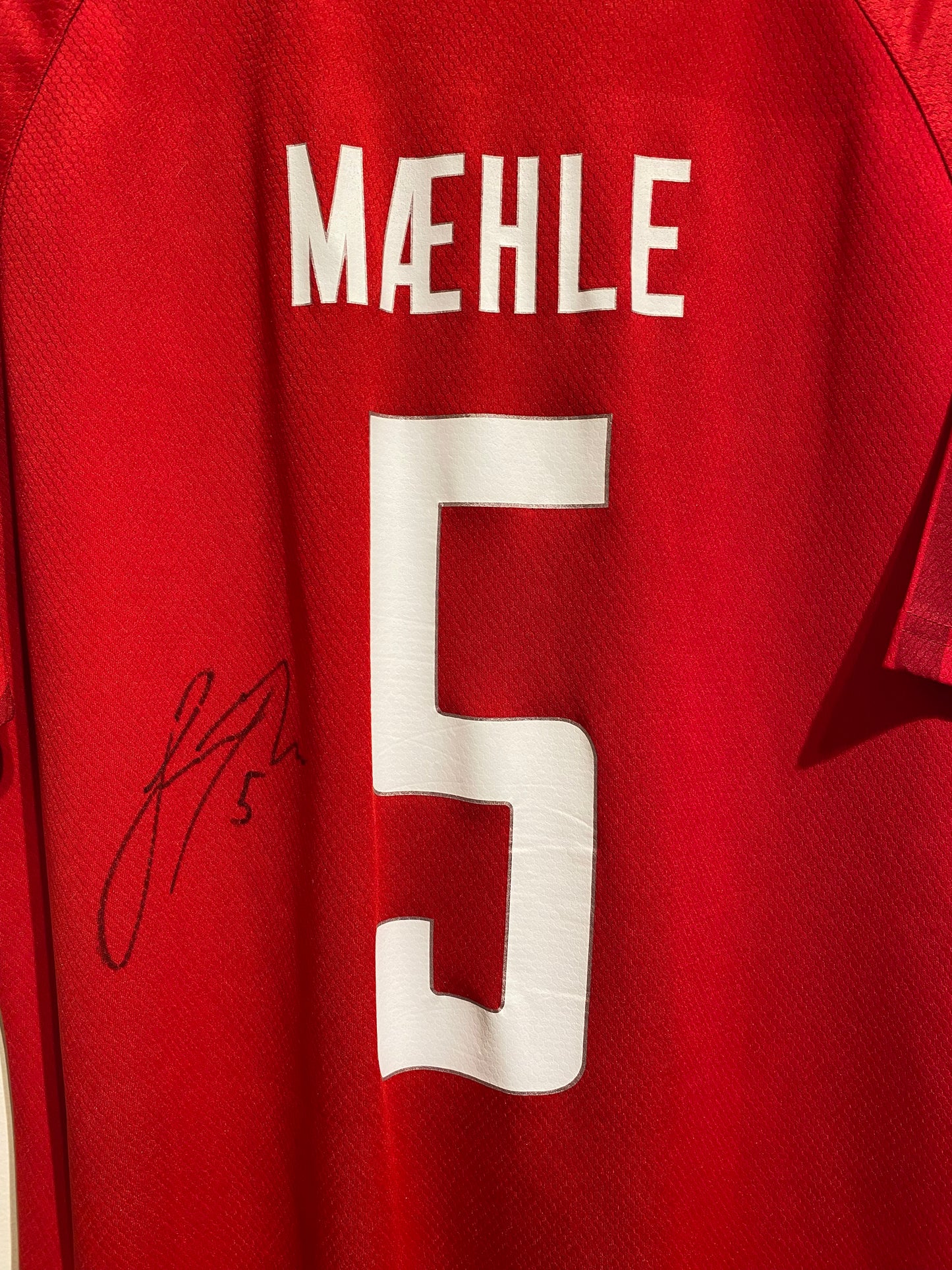Danmark “MÆHLE” 22/23 Hjemme + Autograf