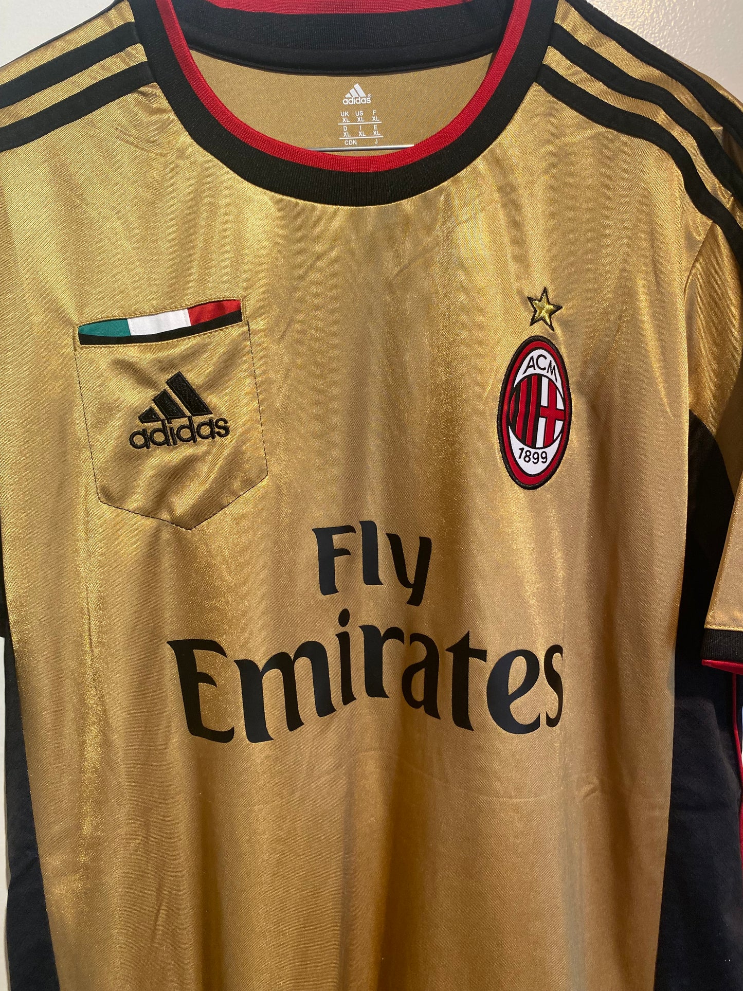 AC Milan “BALOTELLI” 13/14 3. Trøje