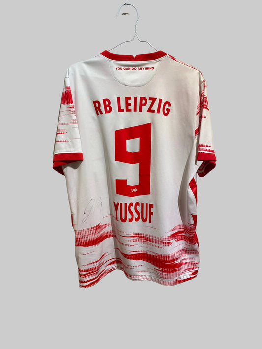 Red Bull Leipzig “YUSSUF” 21/22 Hjemme + Autograf