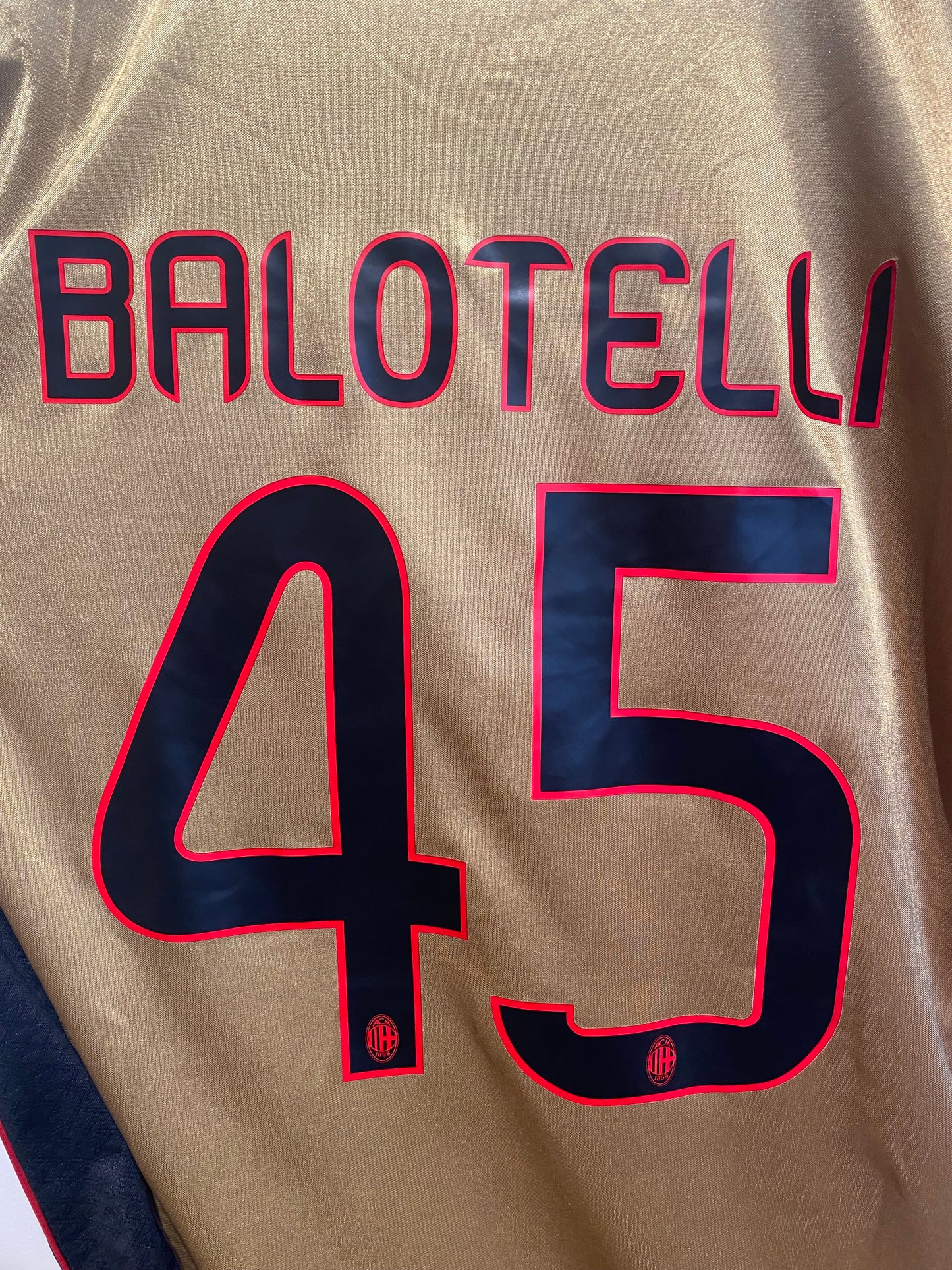 AC Milan “BALOTELLI” 13/14 3. Trøje